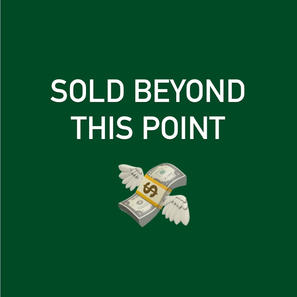 Sold beyond this point